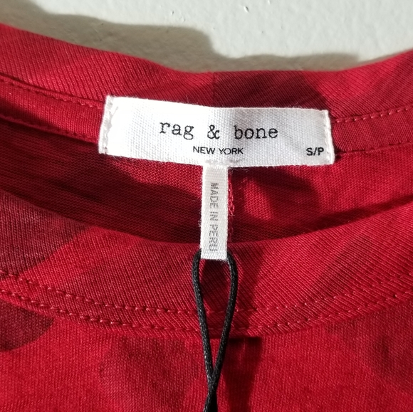 Rag & Bone Red Camo Tee - NWT - Picture 4 of 7